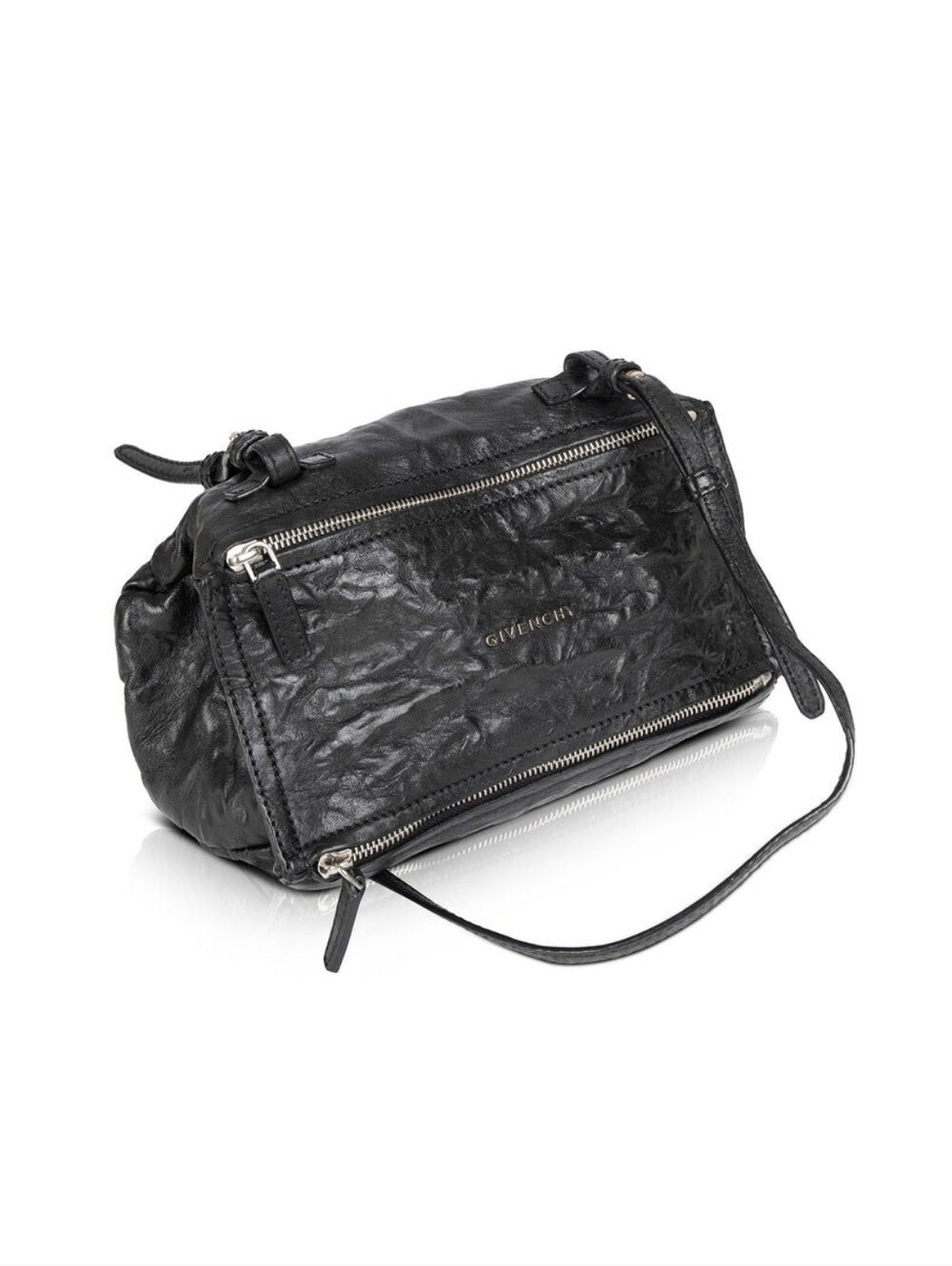 Givenchy Crinkled Leather Mini Pandora Crossbody Bag